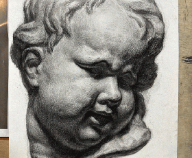 上海美術聯考石膏頭像